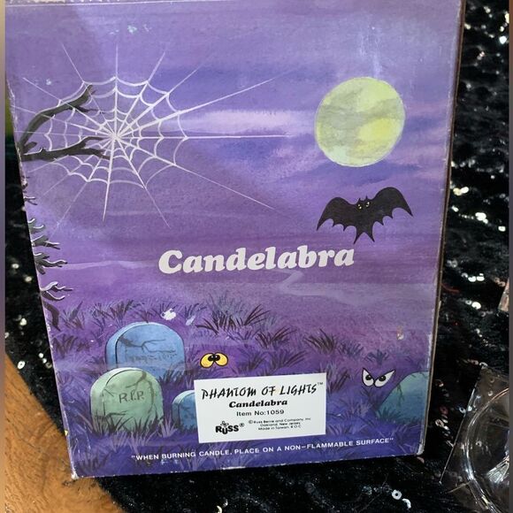 Vintage Russ Phantom of Lights‎ Candelabra - Picture 10 of 15